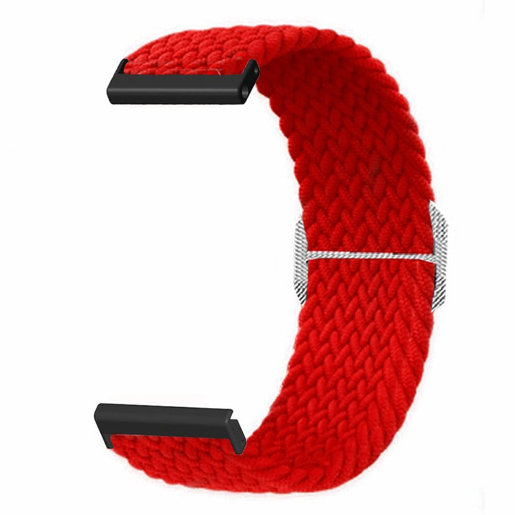 Vildt Holdbart Nylon Universal Rem passer til Smartwatch - Rød#serie_8