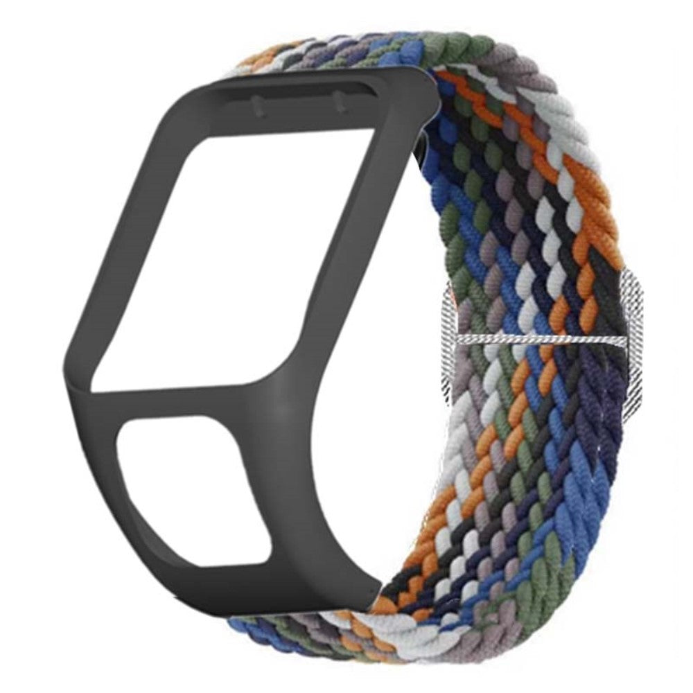 Meget Godt Nylon Universal Rem passer til Tomtom Smartwatch - Flerfarvet#serie_12