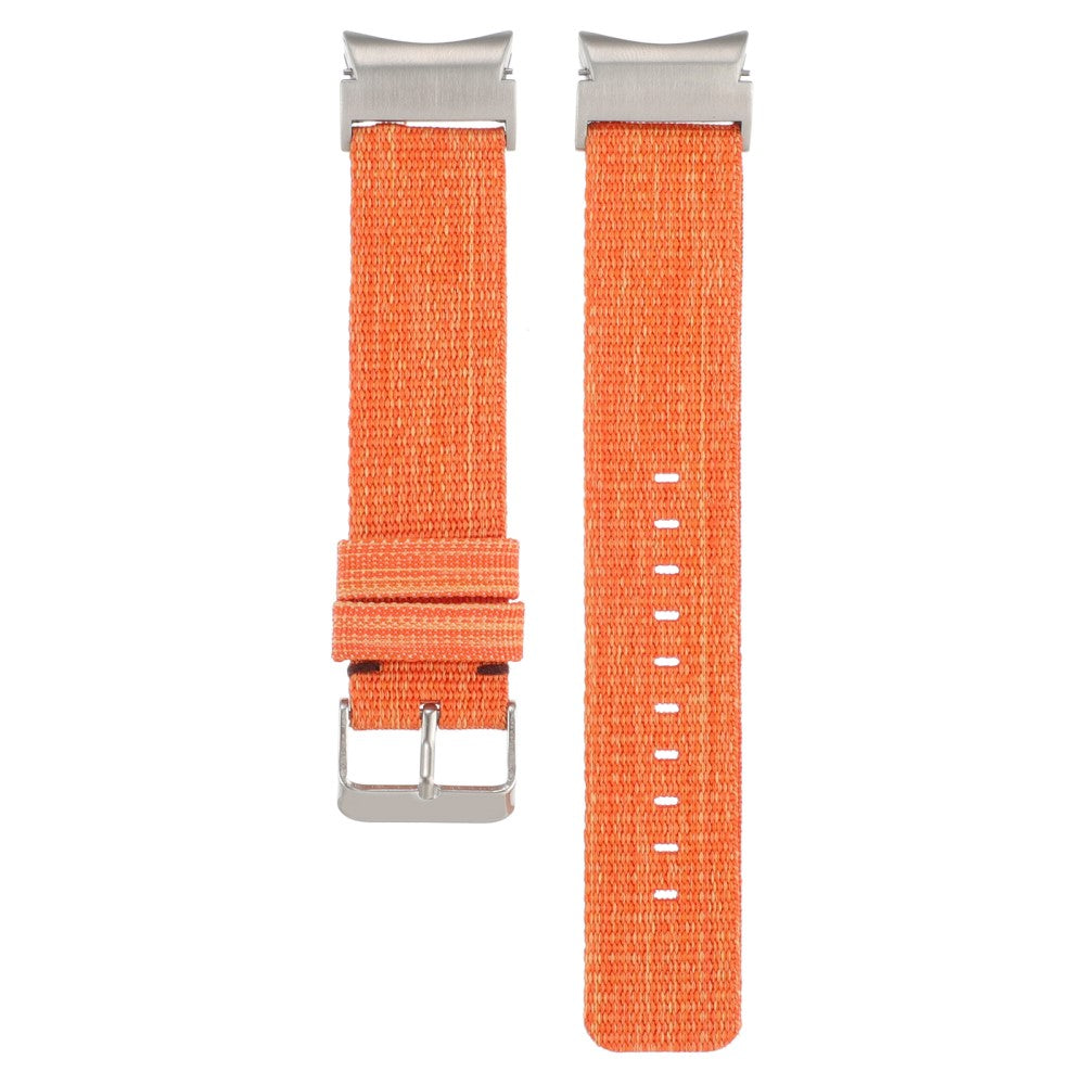 Helt Vildt Nydelig Nylon Universal Rem passer til Samsung Smartwatch - Orange#serie_6