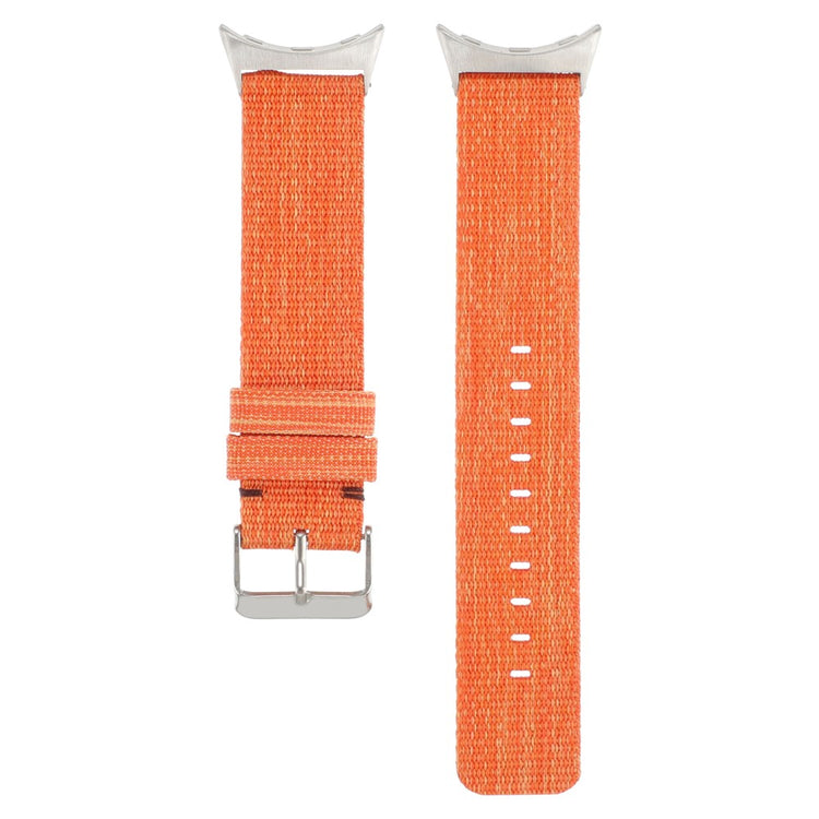 Nylon Universal Rem passer til Google Pixel Watch / Google Pixel Watch 2 - Orange#serie_4