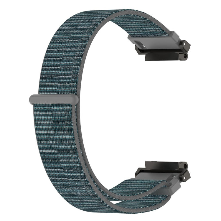 Meget Cool Nylon Rem passer til Amazfit Active Edge - Sølv#serie_1