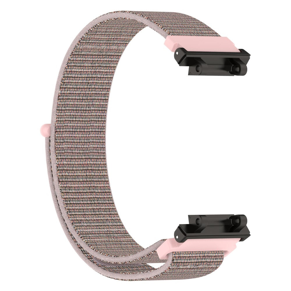 Meget Cool Nylon Rem passer til Amazfit Active Edge - Pink#serie_6