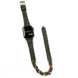 Niesamowicie Wytrzymały Apple Smartwatch Metal I Skóra Syntetyczna Pu Uniwersalne Pasek