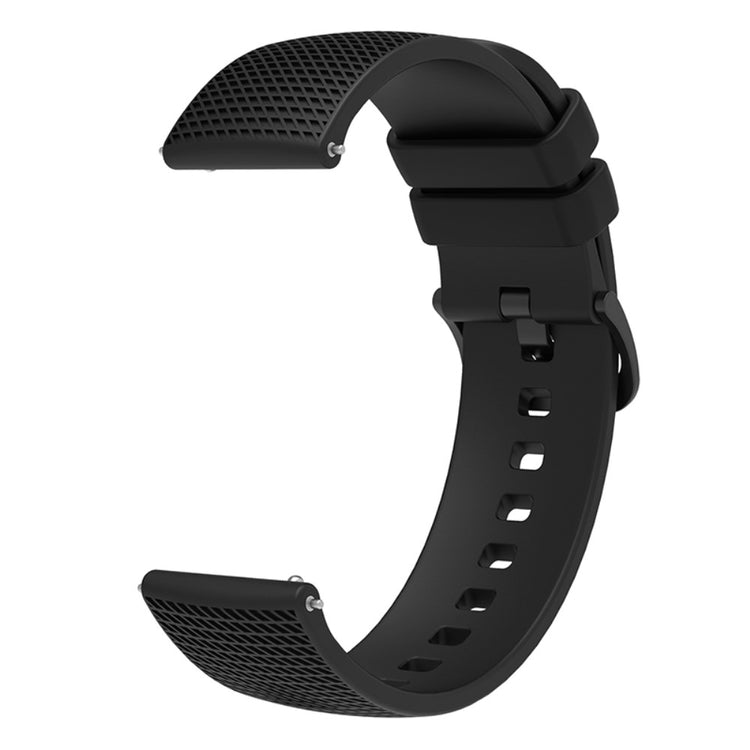 Sejt Silikone Universal Rem passer til Smartwatch - Sort#serie_1