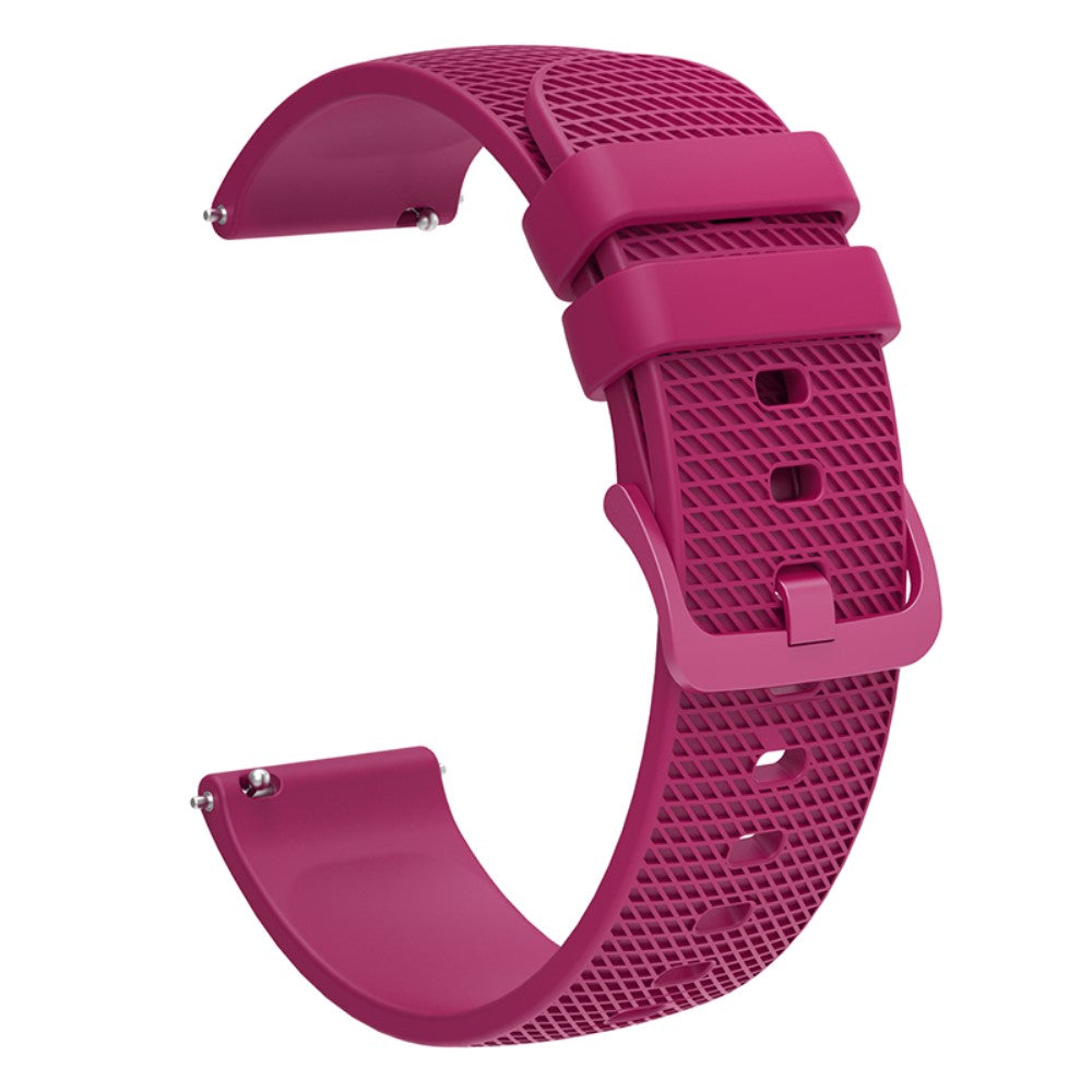 Sejt Silikone Universal Rem passer til Smartwatch - Pink#serie_7