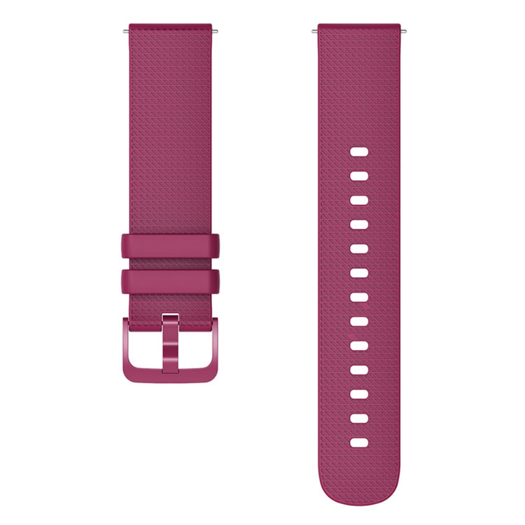 Sejt Silikone Universal Rem passer til Smartwatch - Pink#serie_7