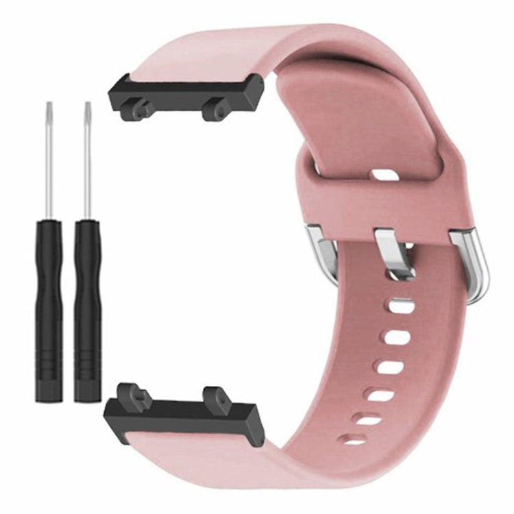 Vildt Rart Silikone Rem passer til Amazfit Active Edge - Pink#serie_4