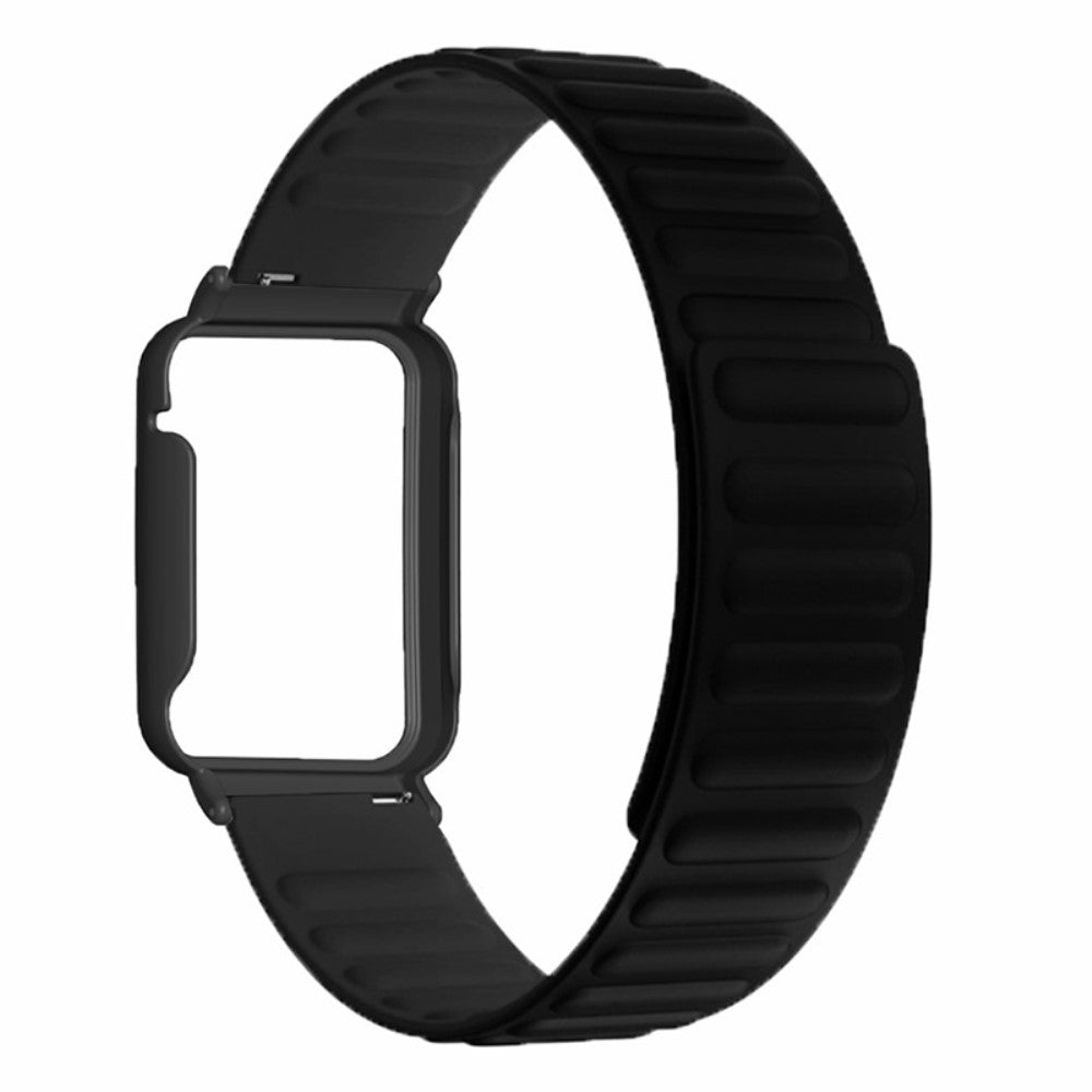 Komfortabel Silikone Rem passer til Xiaomi Smart Band 8 Pro - Sort#serie_4