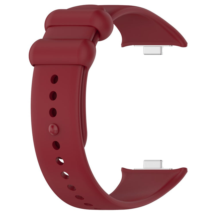 Silikone Universal Rem passer til Xiaomi Smart Band 8 Pro / Xiaomi Redmi Watch 4 - Rød#serie_9