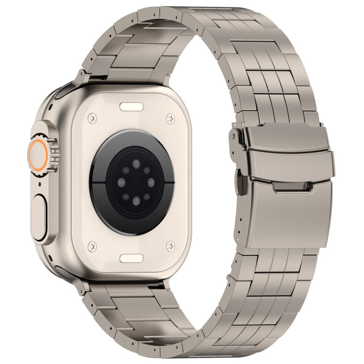 Flot Metal Universal Rem passer til Apple Smartwatch - Sølv#serie_2