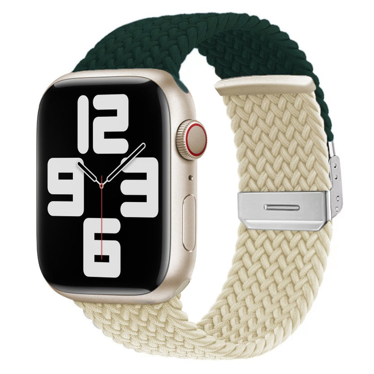 Meget Fint Nylon Universal Rem passer til Apple Smartwatch - Brun#serie_5