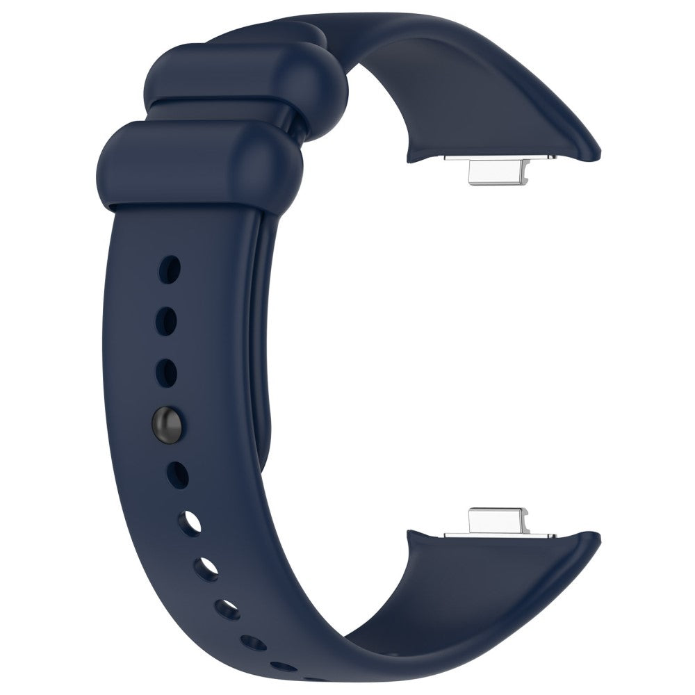 Vildt Holdbart Silikone Rem passer til Xiaomi Smart Band 8 Pro - Blå#serie_7