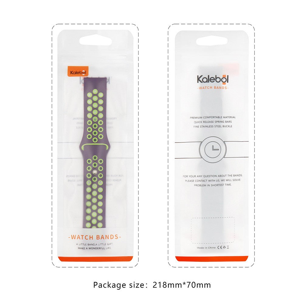 Meget Godt Silikone Universal Rem passer til Samsung Smartwatch - Orange#serie_18