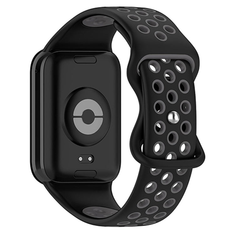 Silikone Universal Rem passer til Xiaomi Smart Band 8 Pro / Xiaomi Redmi Watch 4 - Sølv#serie_5