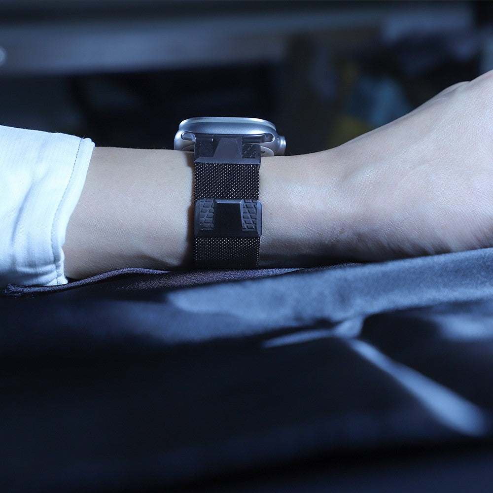 Helt Vildt Komfortabel Metal Universal Rem passer til Apple Smartwatch - Sølv#serie_2