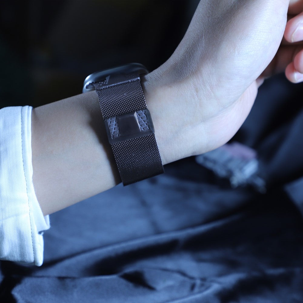 Helt Vildt Komfortabel Metal Universal Rem passer til Apple Smartwatch - Sølv#serie_2