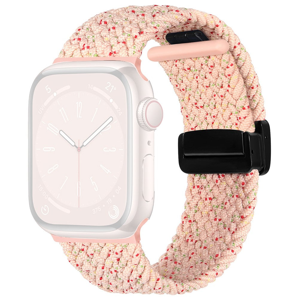 Meget Fantastisk Nylon Universal Rem passer til Apple Smartwatch - Pink#serie_3