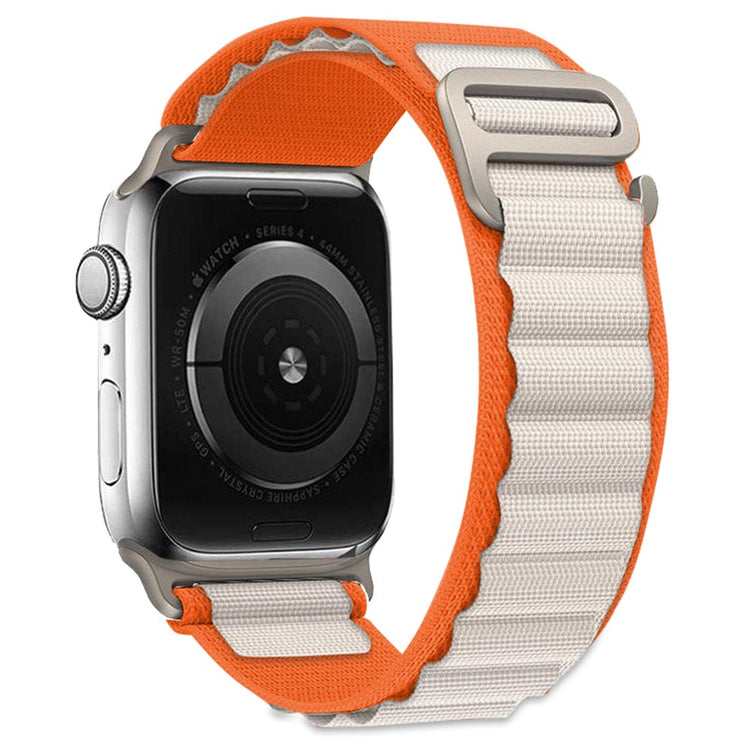 Vildt Fint Nylon Universal Rem passer til Apple Smartwatch - Orange#serie_4