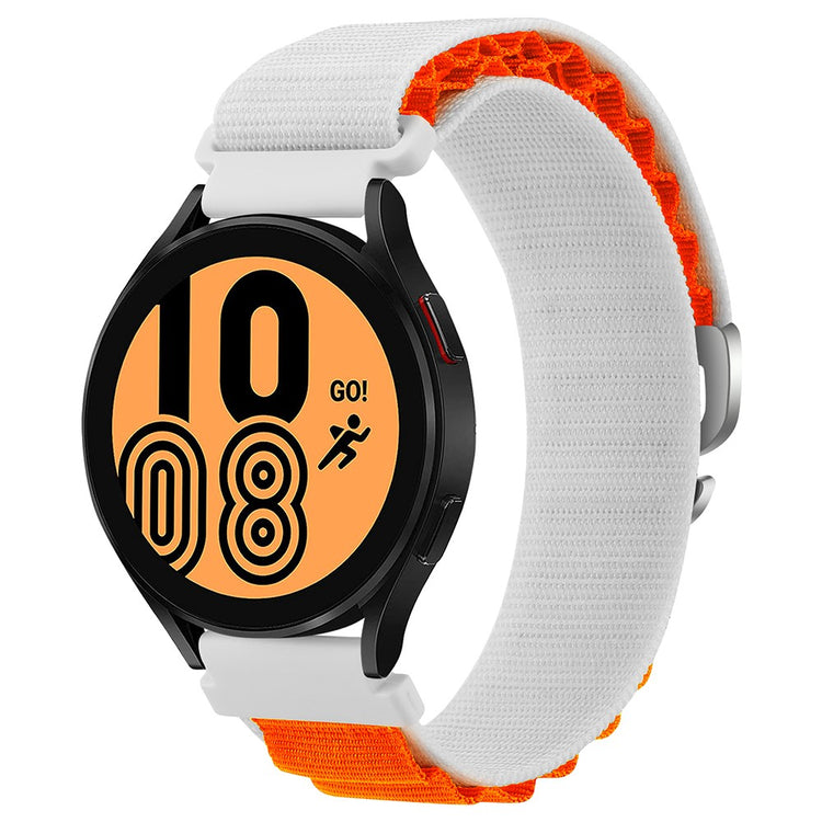 Alle Tiders Nylon Universal Rem passer til Smartwatch - Orange#serie_14