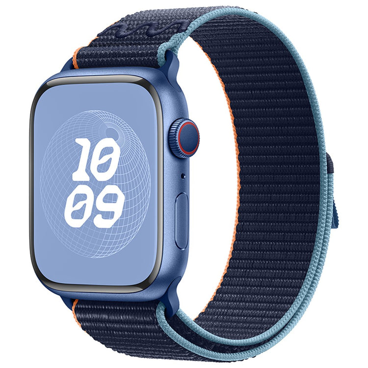 Meget Fed Nylon Universal Rem passer til Apple Smartwatch - Blå#serie_9