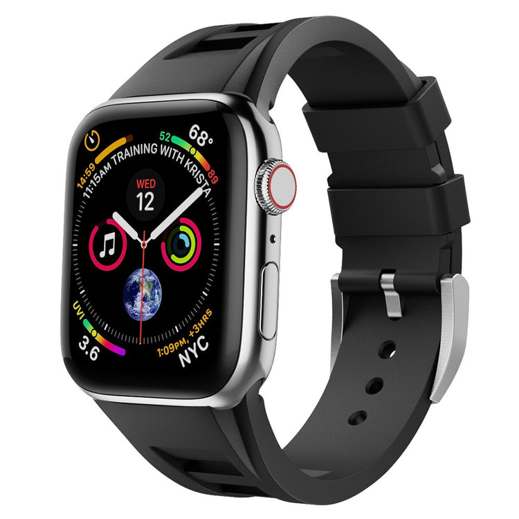 Eminent Apple Smartwatch Silicone Universel Strap - Black#serie_1