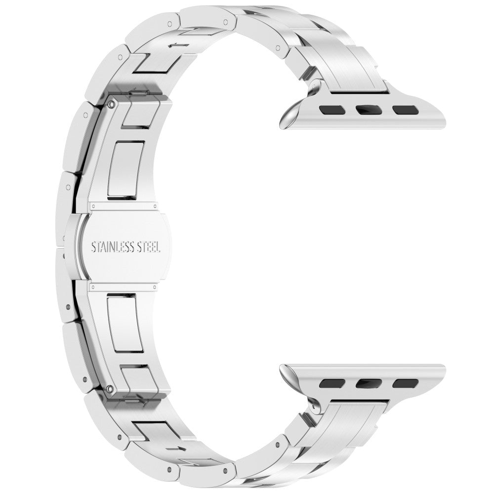 Incredibly Elegant Apple Smartwatch Metal Universel Strap - Silver#serie_4