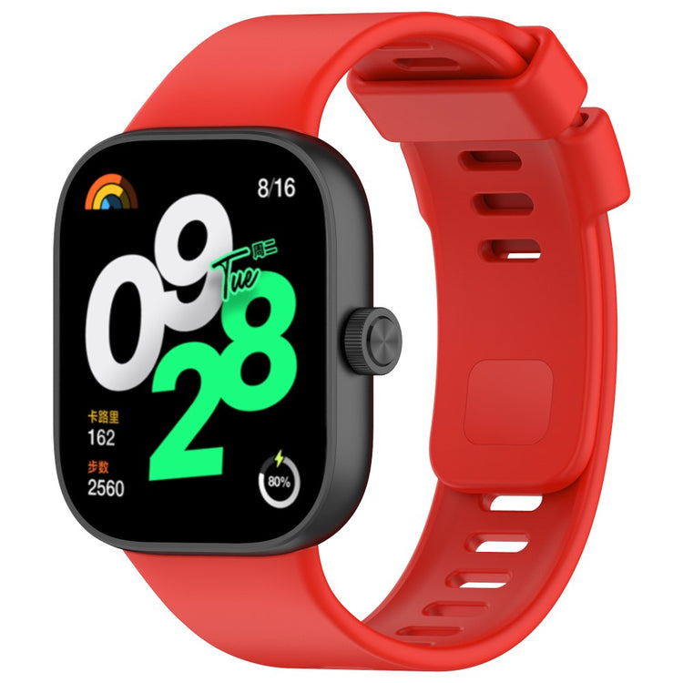 Xiaomi Smart Band 8 Pro / Xiaomi Redmi Watch 4 Silicone Universel Strap - Red#serie_7