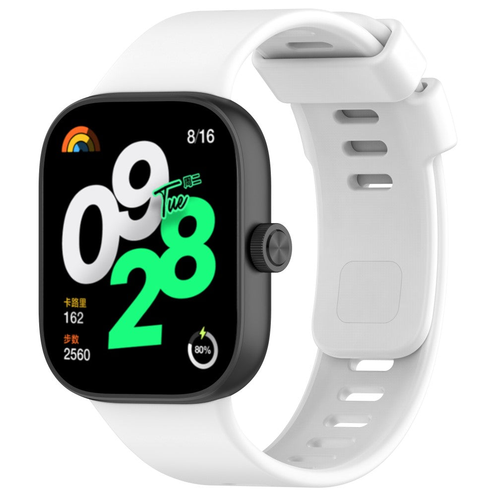 Xiaomi Smart Band 8 Pro / Xiaomi Redmi Watch 4 Silicone Universel Strap - White#serie_10