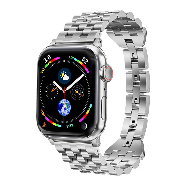 Lovely Apple Smartwatch Metal Universel Strap - Silver#serie_4