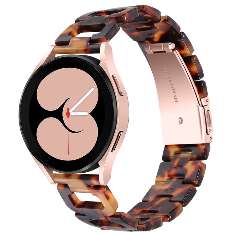 Pebble 2 \ 2 SE / Pebble Time Round Large Plastic Universel Strap - Brown#serie_2