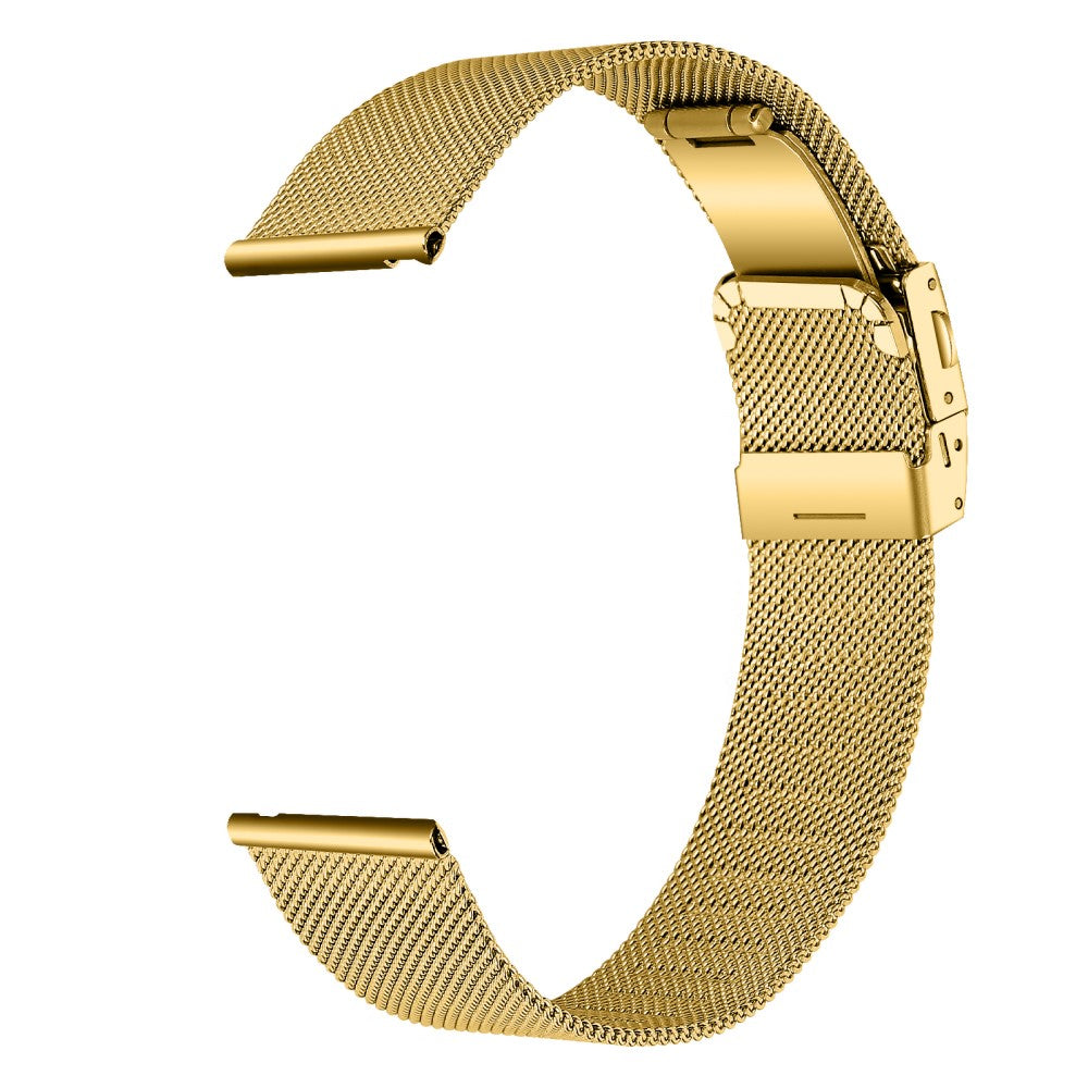 Great TicWatch 2 / TicWatch E Metal Universel Strap - Gold#serie_4