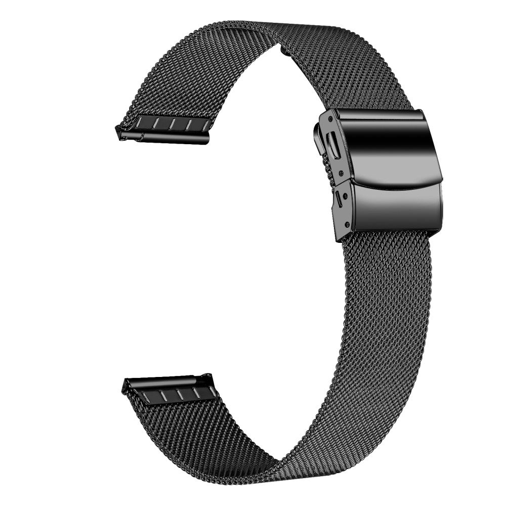 Super Strong Garmin Vivomove 3 Metal Strap - Black#serie_021