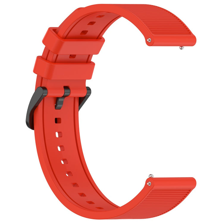 Elegant Smartwatch Silicone Universel Strap - Red#serie_3