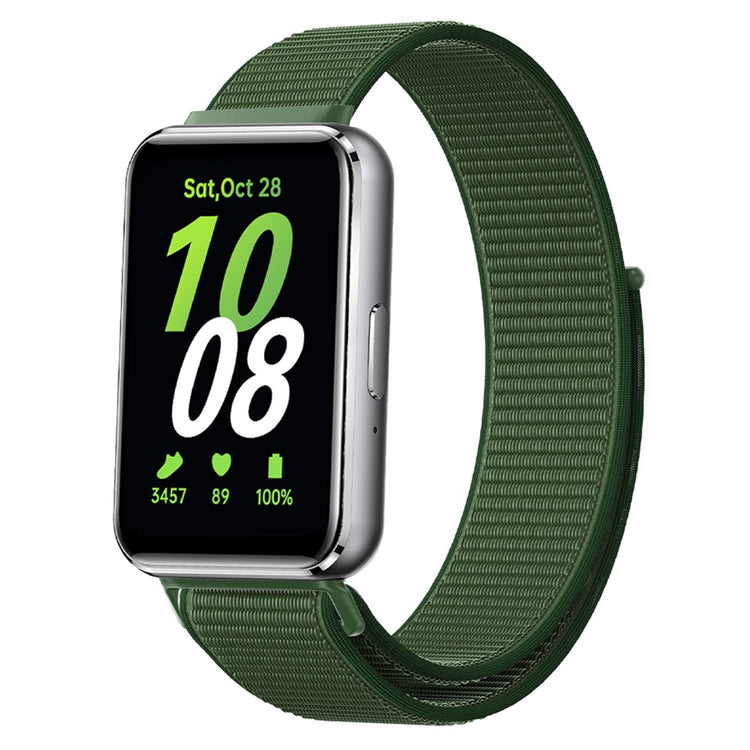 Incredibly Cool Samsung Galaxy Fit 3 Nylon Strap - Green#serie_6