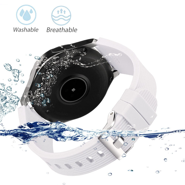 Mega Pleasant Smartwatch Silicone Universel Strap - White#serie_2