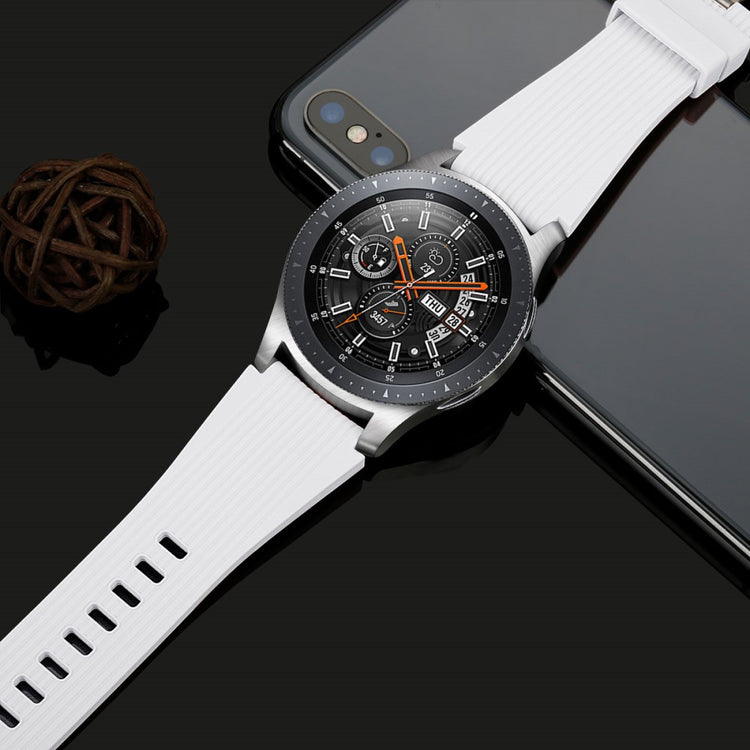 Mega Pleasant Smartwatch Silicone Universel Strap - White#serie_2