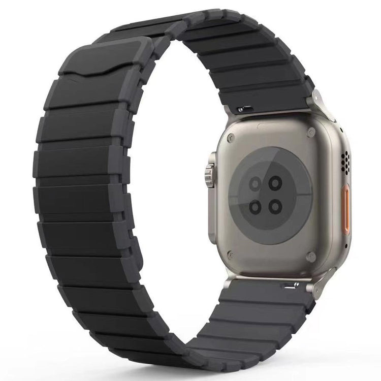 Comfortable Apple Smartwatch Silicone Universel Strap - Black#serie_1