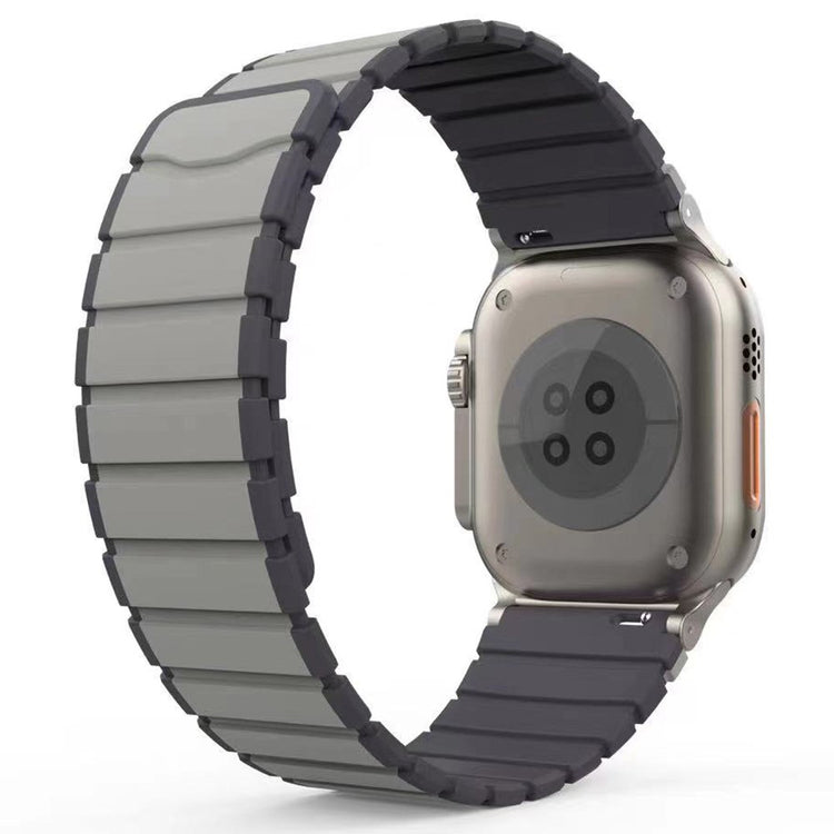 Exquisite Apple Smartwatch Silicone Universel Strap - Silver#serie_4