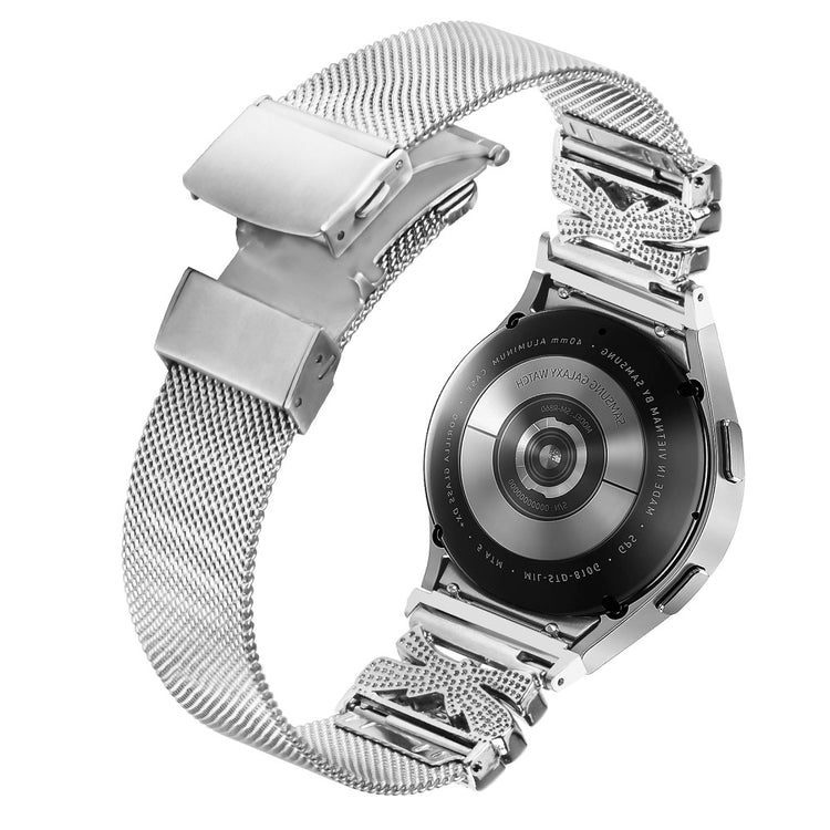 Nice Samsung Smartwatch Metal Universel Strap - Silver#serie_216