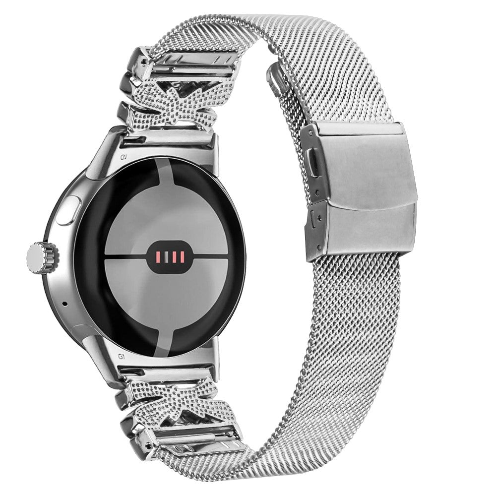 Google Pixel Watch / Google Pixel Watch 2 Metal Universel Strap - Silver#serie_036