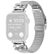 Stylowy Apple Smartwatch Metal I Stras Uniwersalne Pasek