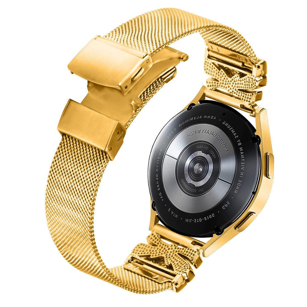 Samsung Smartwatch Metal And Rhinestone Universel Strap - Gold#serie_1