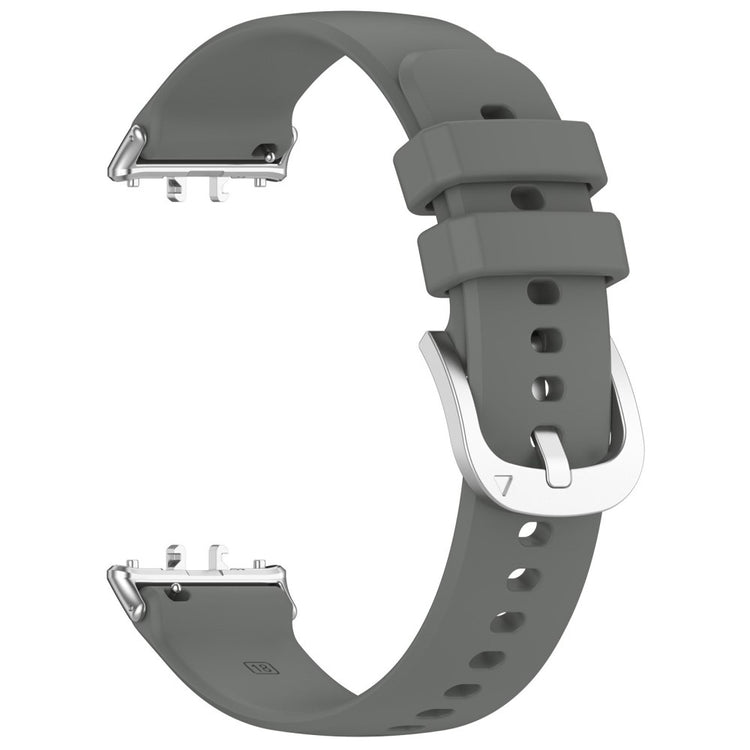 Very Comfortable Samsung Galaxy Fit 3 Silicone Strap - Silver#serie_7