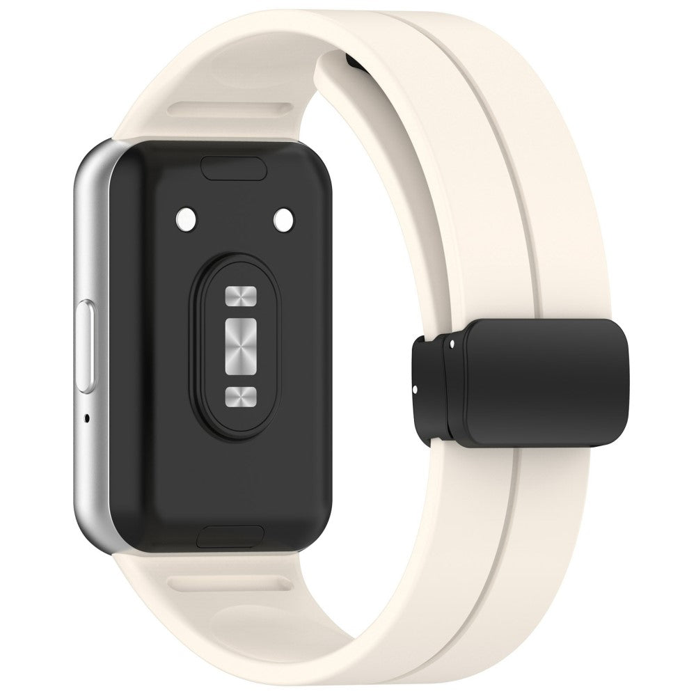 Super Agreeable Samsung Galaxy Fit 3 Silicone Strap - White#serie_10