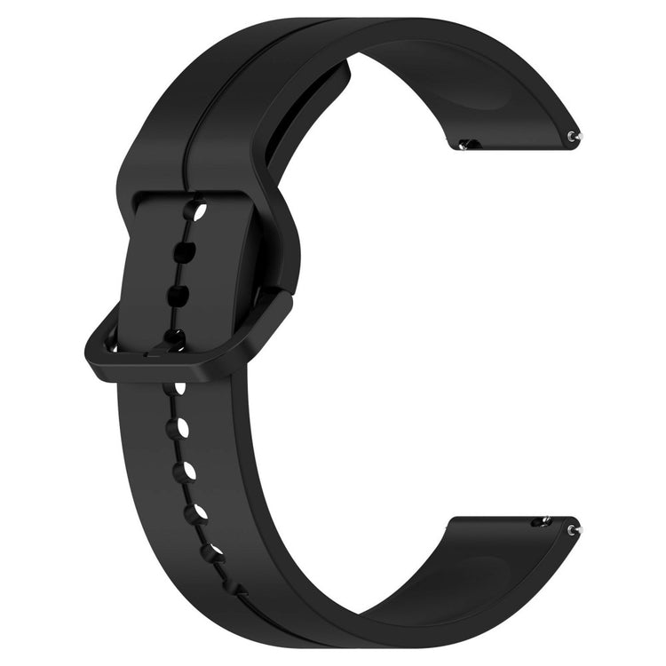 Very Elegant Smartwatch Silicone Universel Strap - Black#serie_4