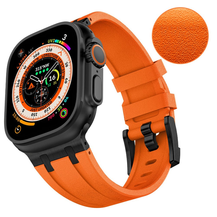 Absolutely Neat Apple Smartwatch Silicone Universel Strap - Orange#serie_1