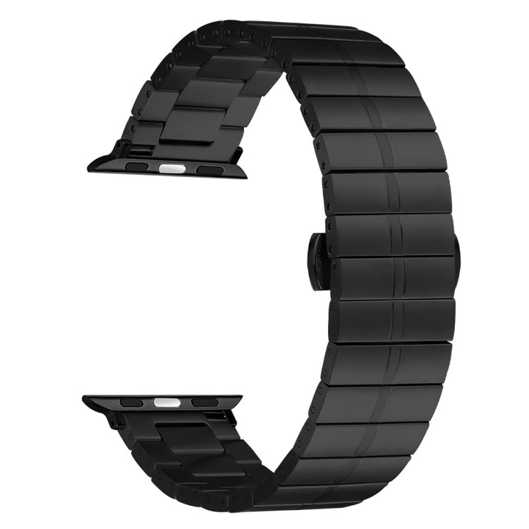 Remarkably Beautiful Apple Smartwatch Metal Universel Strap - Black#serie_2