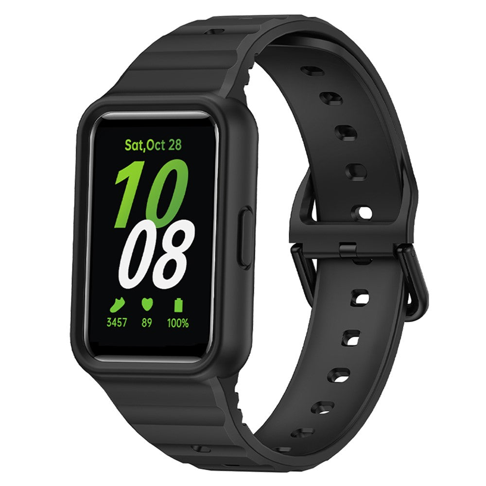 Remarkably Good Samsung Galaxy Fit 3 Silicone Strap - Black#serie_3