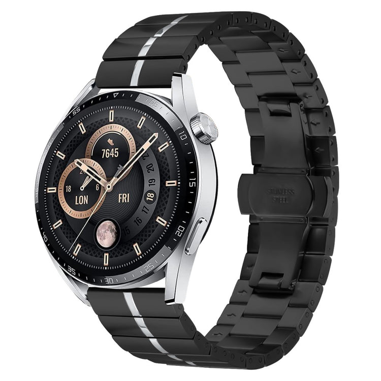 Huawei Watch 4 / Huawei Watch 4 Pro Metal Universel Strap - Black#serie_1