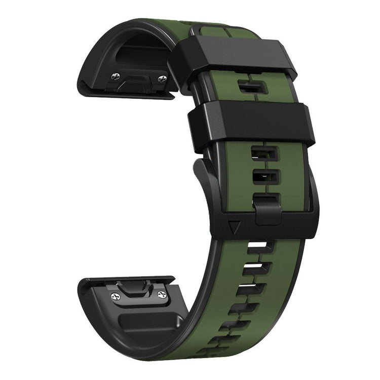 Very Stylish Garmin Smartwatch Silicone Universel Strap - Green#serie_5